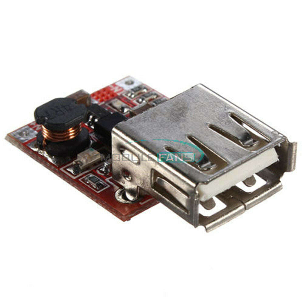 5PCS 3V to 5V 1A Step Up Boost USB Charger For Phone DC-DC Converter Module
