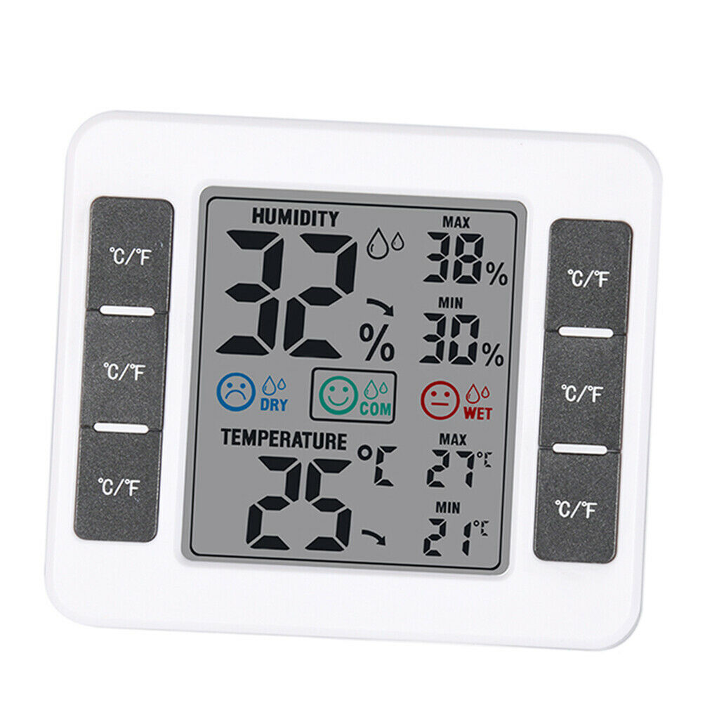 Digital Hygrometer Indoor Thermometer Humidity Monitor with Temperature Humidity