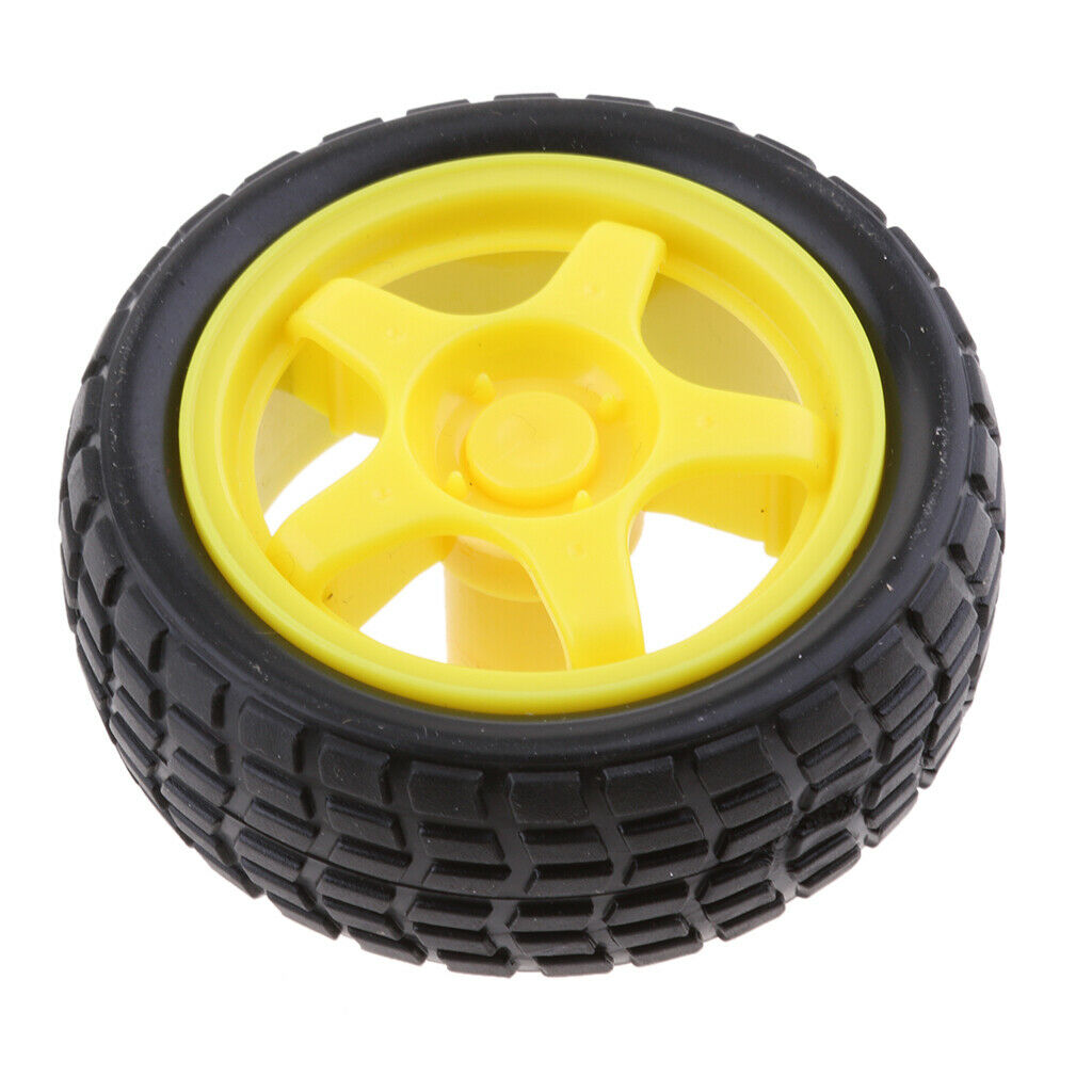Smart Robot Car Tire Wheel Gear DC3-6V