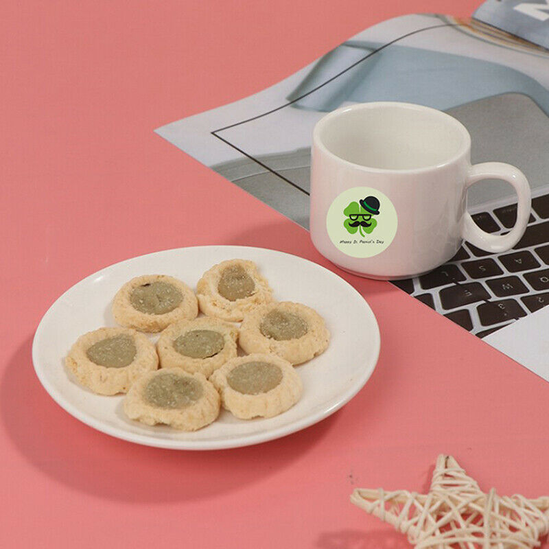 500pcs/roll of 1.5 inch St. Patrick's Wedding birthday stickers sealing s.l8