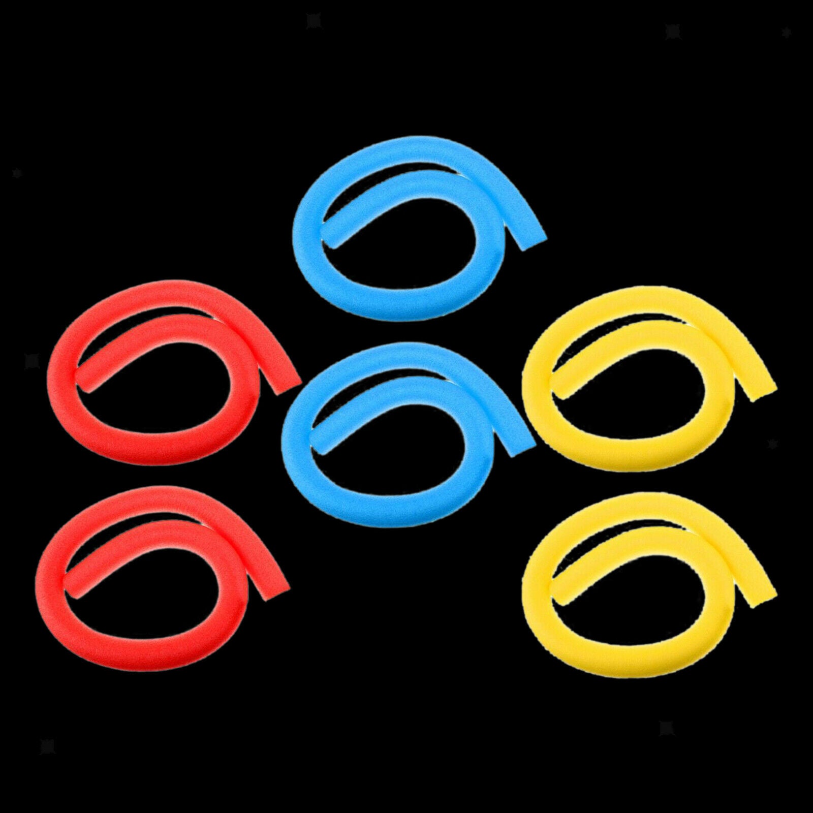 6x Flexible Swimming Pool Noodle Hollow Foam Children Adults Float