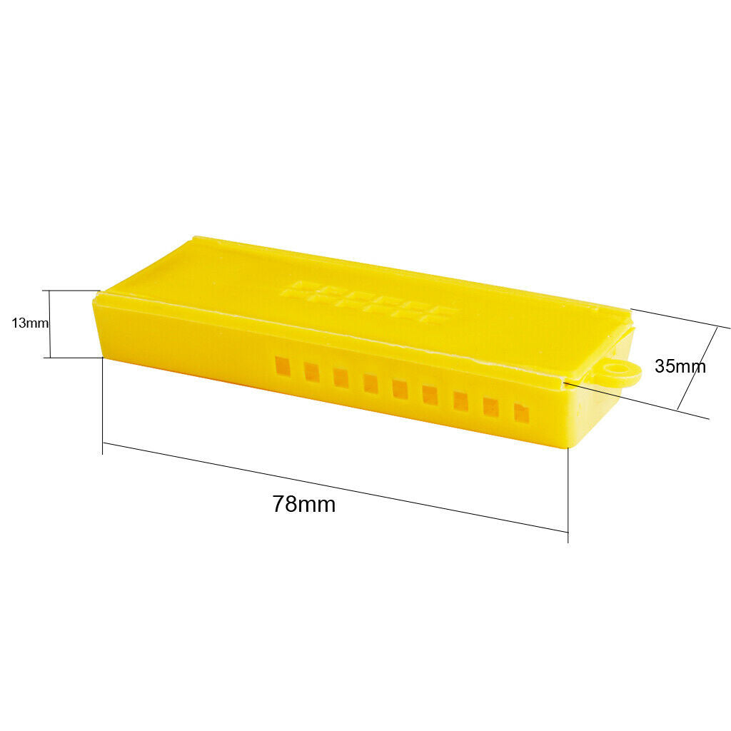 5x Beekeeping Plastic Clip Cage Catcher+ 10x Queen Bee Cages+5x Roller Cages