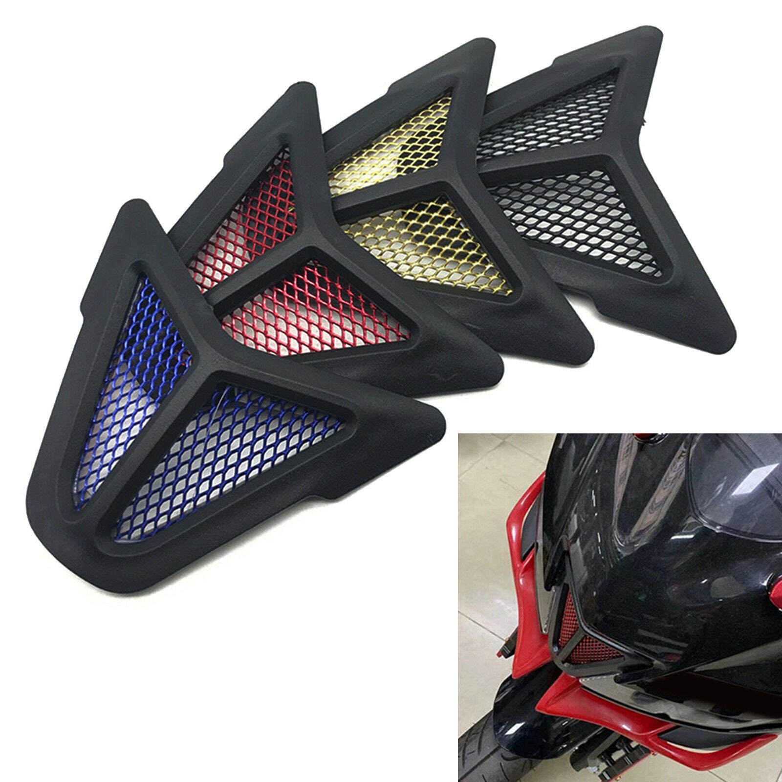 Motorcycle Front Air Cover for Yamaha R15 V3 YZFR15 R15V3 Premium Golden