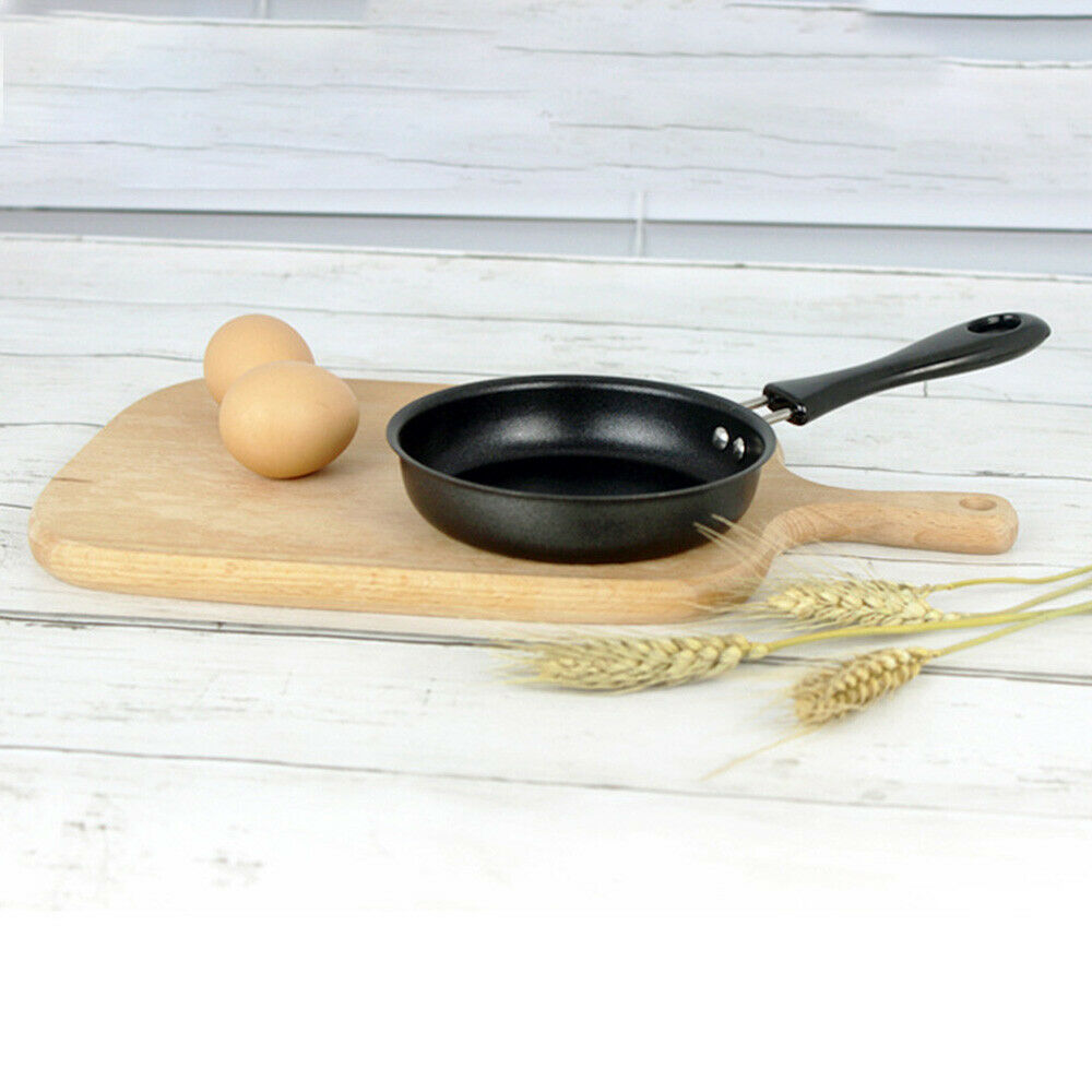 Round Non-stick Skillet Pan Omelette Breakfast Mini Saucepan Mini Cookware New*