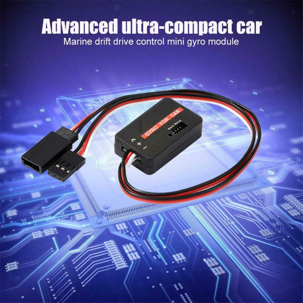 Rc Car Boat Piezoelectric Gyro Drift Drive Control Low Heat Generation 4.8v-6v