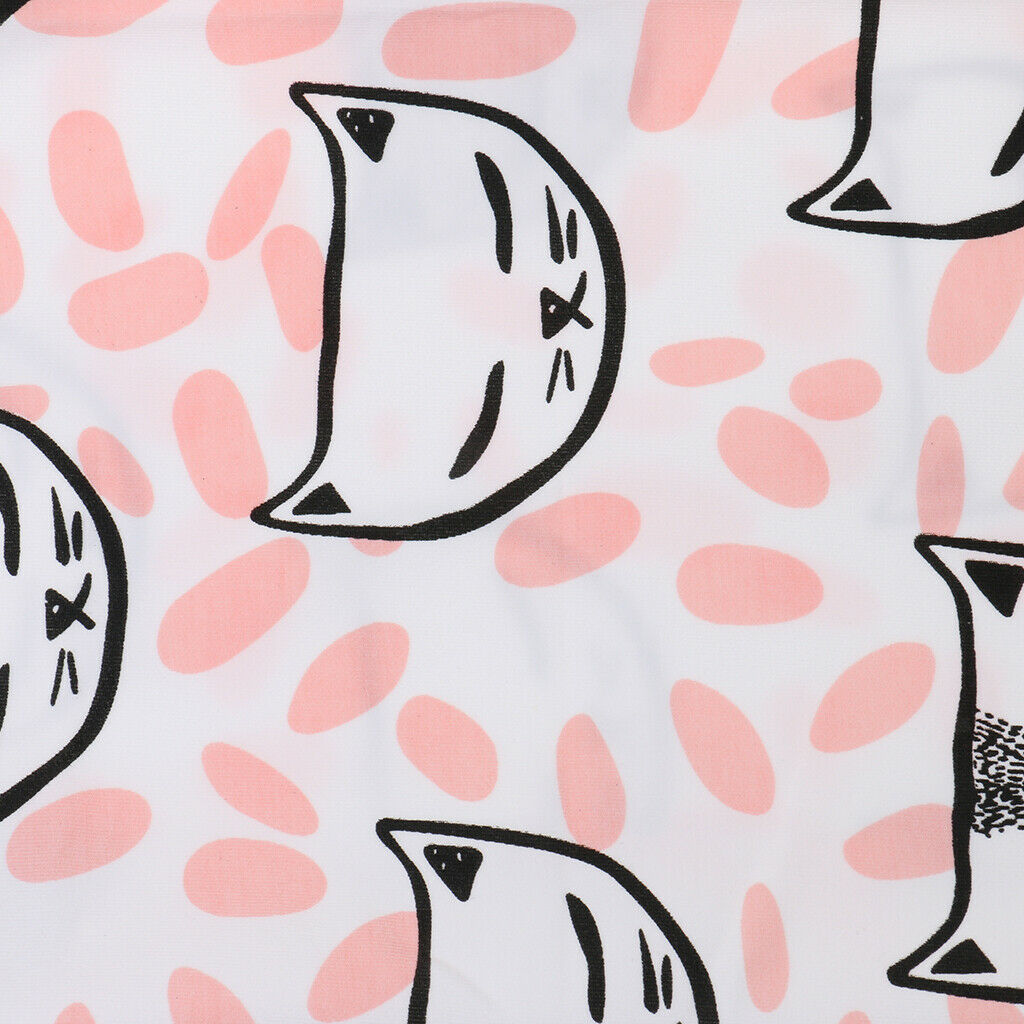 Kids Baby Toddler Scarves Neck Wraps Ring Scarf Shawl Neckerchief(Pink Cat)