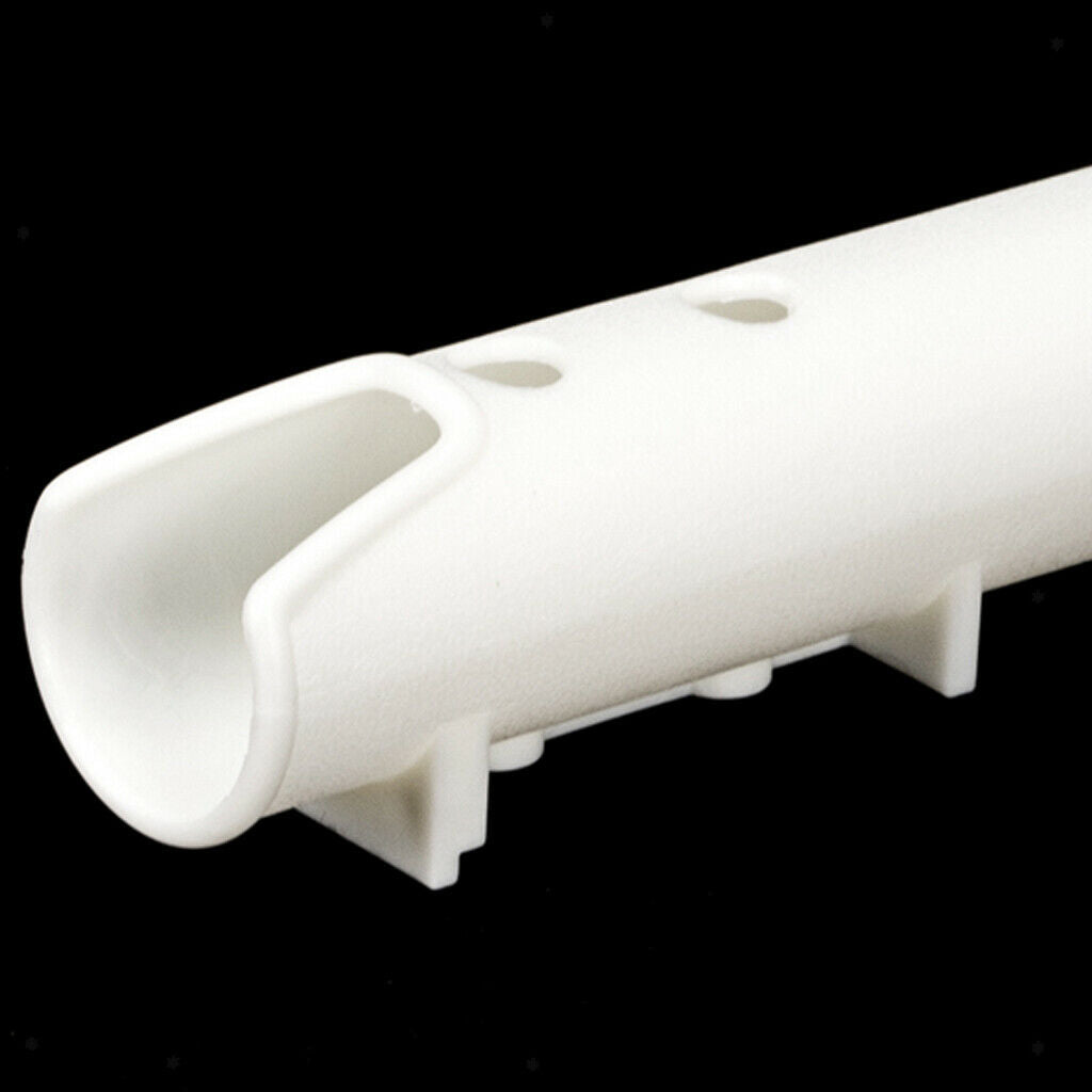 Boat Rod Holder Tube ABS Plastic Fishing Rod Holder Rack Pod Pole Bracket