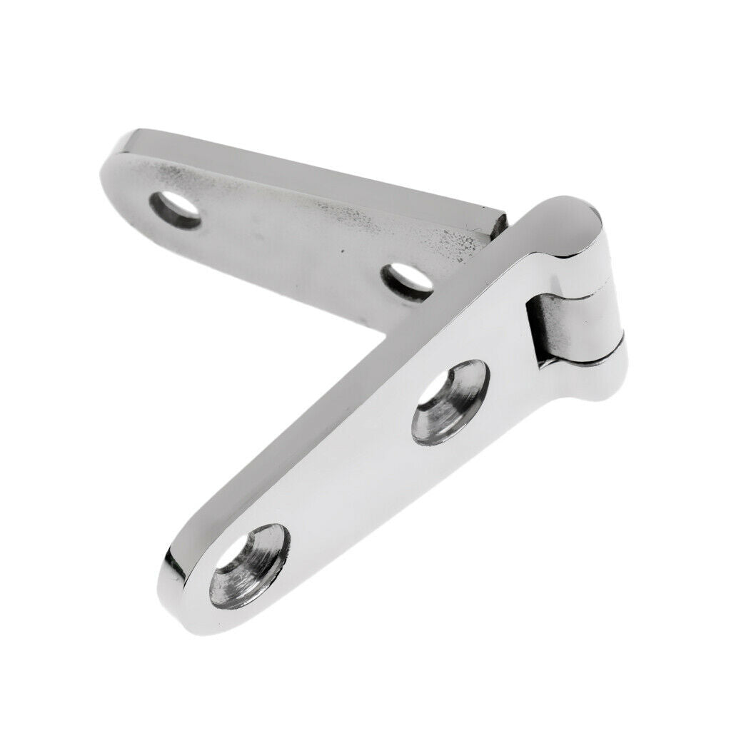4 Pieces 100 X 25mm Marine 316 Stainless Steel Bridge Strap Door Hinge