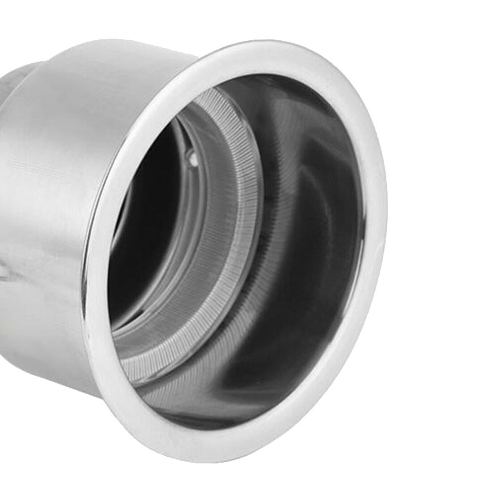 Stainless Steel Cups Drink Holder LED Lights Boat RV Inserts Universal
