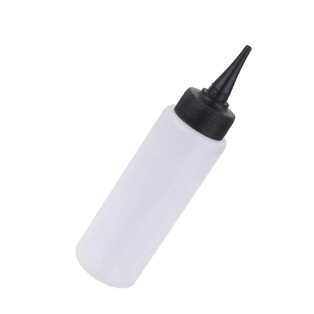 2Pcs 150ml Hair Dye Applicator Pointed Perming Highlight Bottle Container