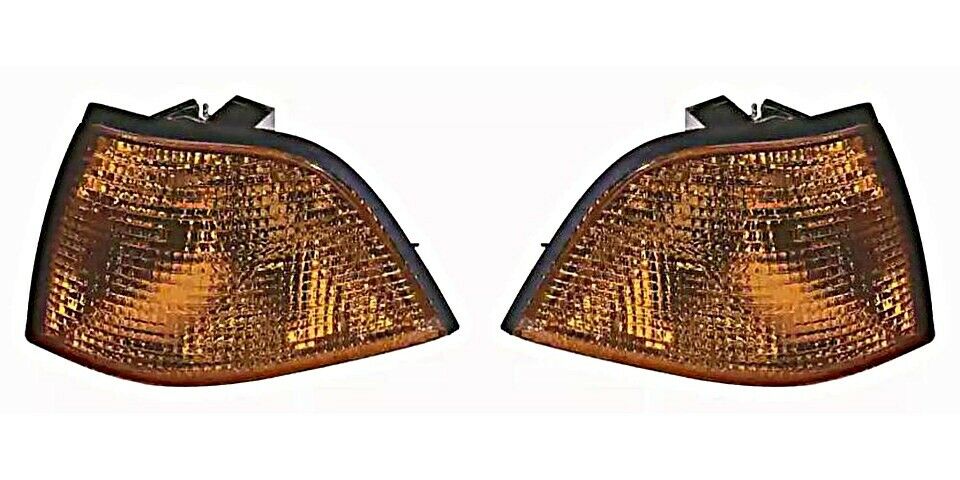 91-98 BMW 3-Series E36 2D COUPE AMBER Corner Turn Signal Lights Set LEFT+RIGHT