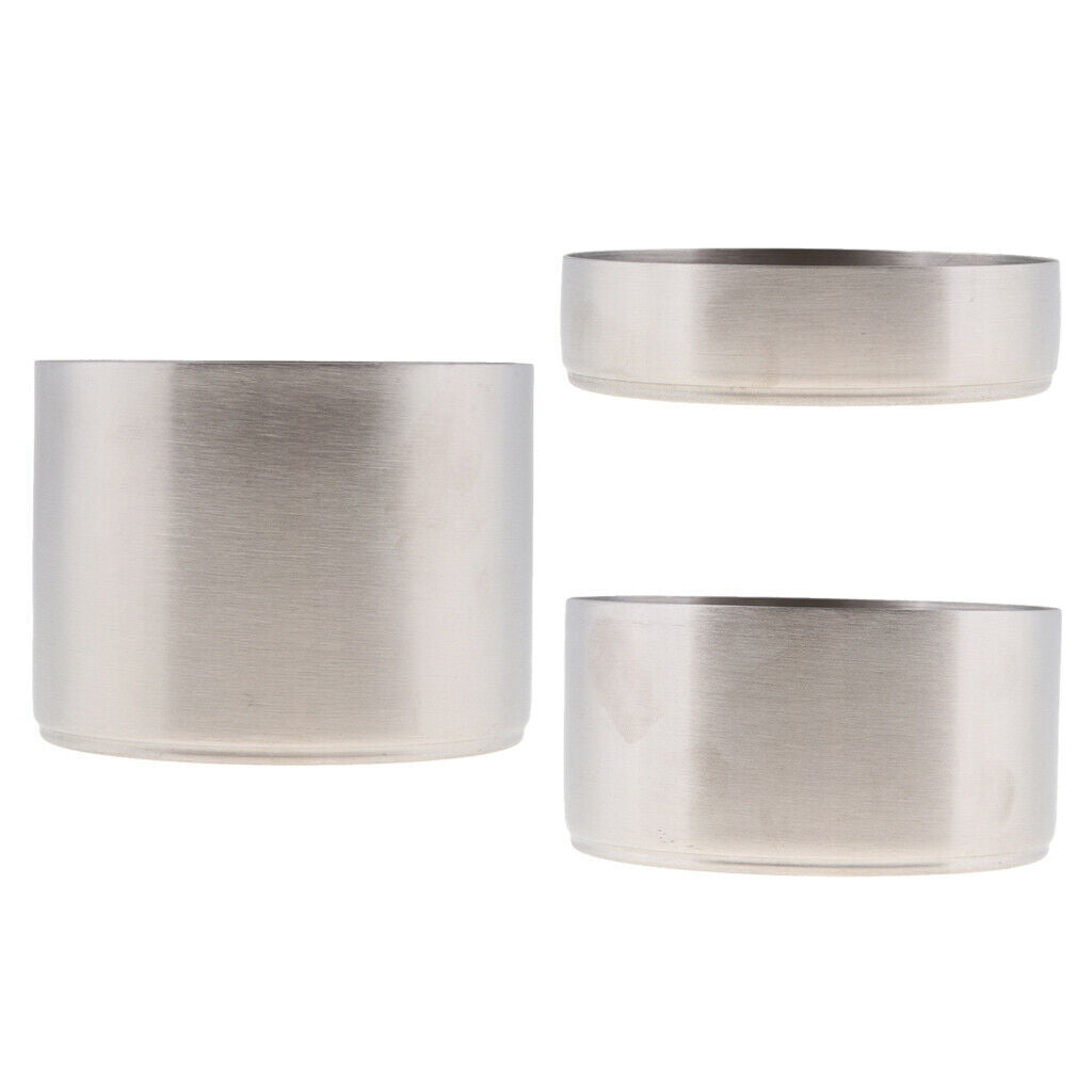 Stainless Steel Restaurant Kitchen Condiment Dipping Sauce Cup 3oz