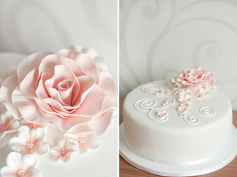 Fondant Cake Cookie Decor Sugarcraft Cutter Rose Flower Mold Gum Paste To.l8