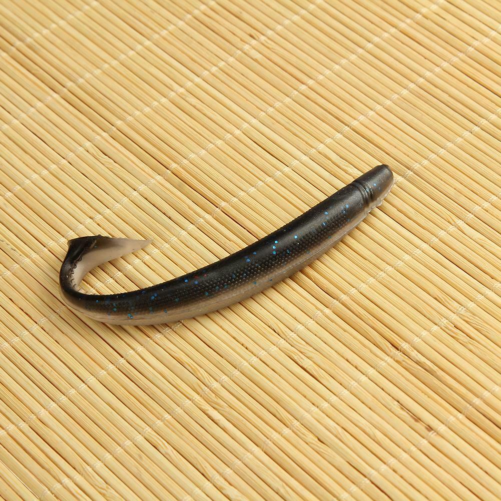 9g/13cm T Tail Soft Fishing Lure Paddle Tail Artificial Bait Fishing Tackle @