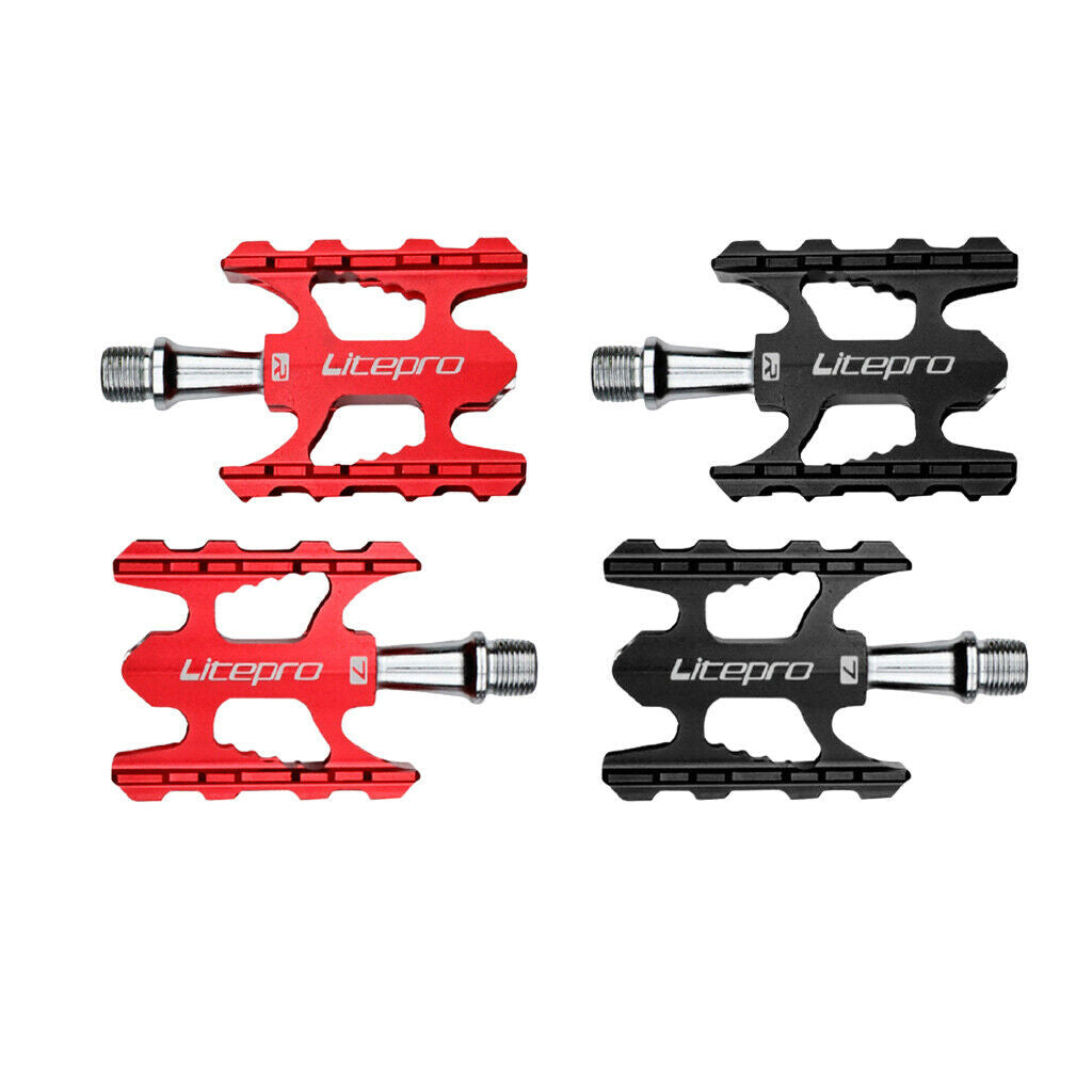 Road Bicycle Pedals Non-slip Hollow Design Mountain Bicycle Pedal Sets