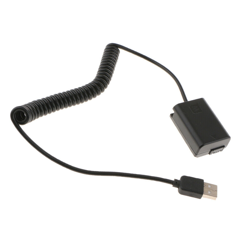 FW50 Battery USB Power Bank DC Coupler for Sony A7 A5000 A6500   A63000
