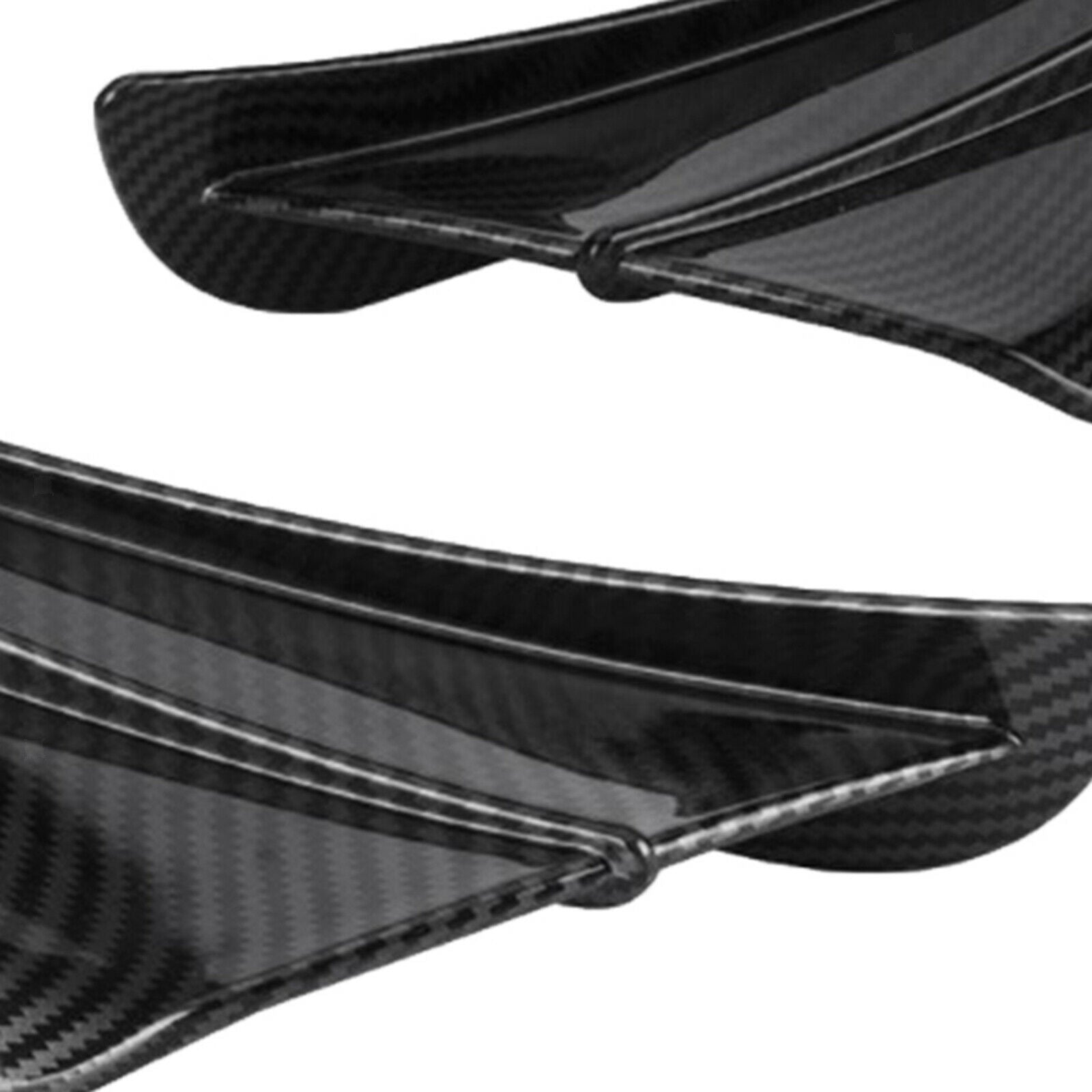 Motorcycle Gloss Fixed Wind Wing Winglets Aerodynamic Wing Kit Accessories