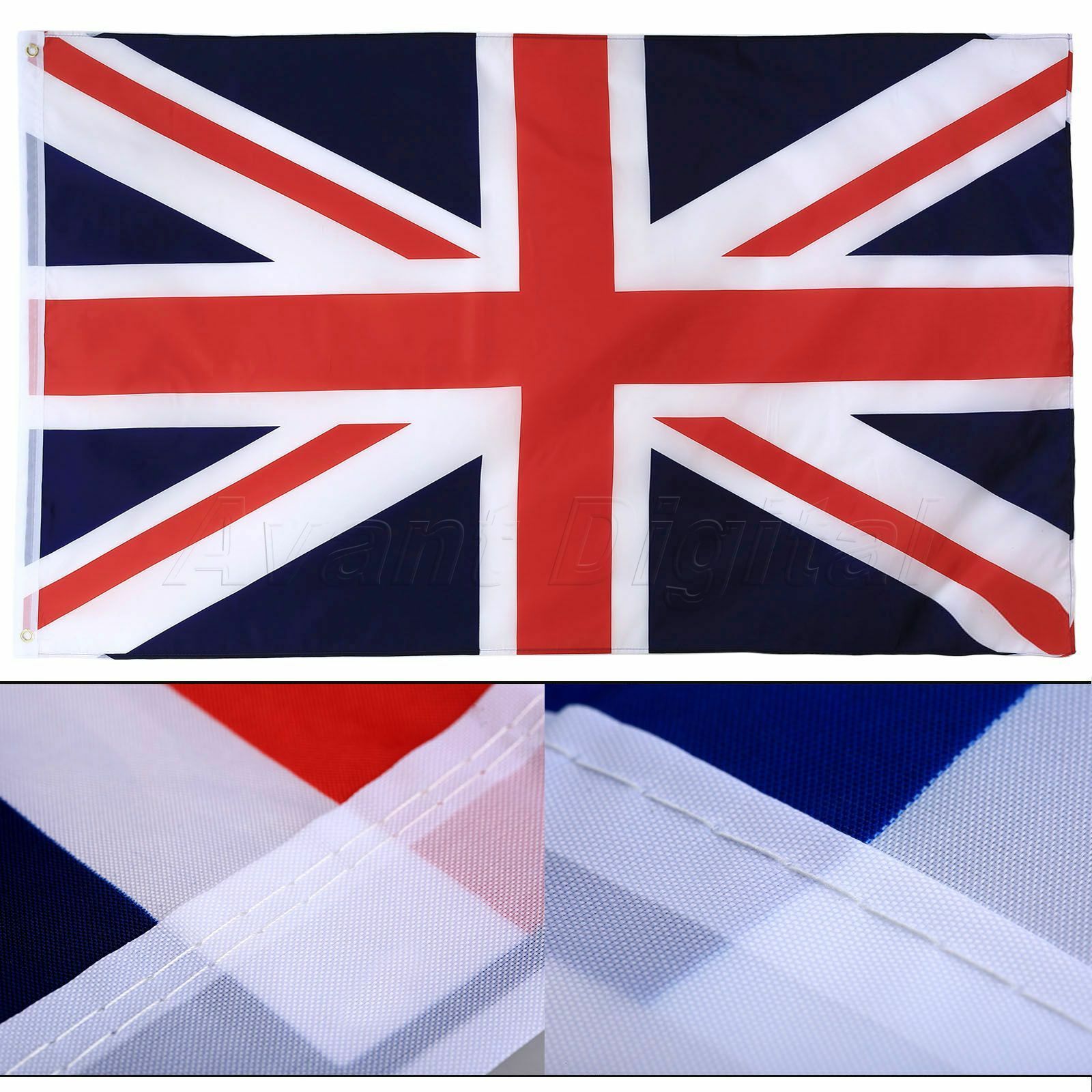 5x3 FT Union Jack Flag Great Britain United Kingdom UK England British Banner