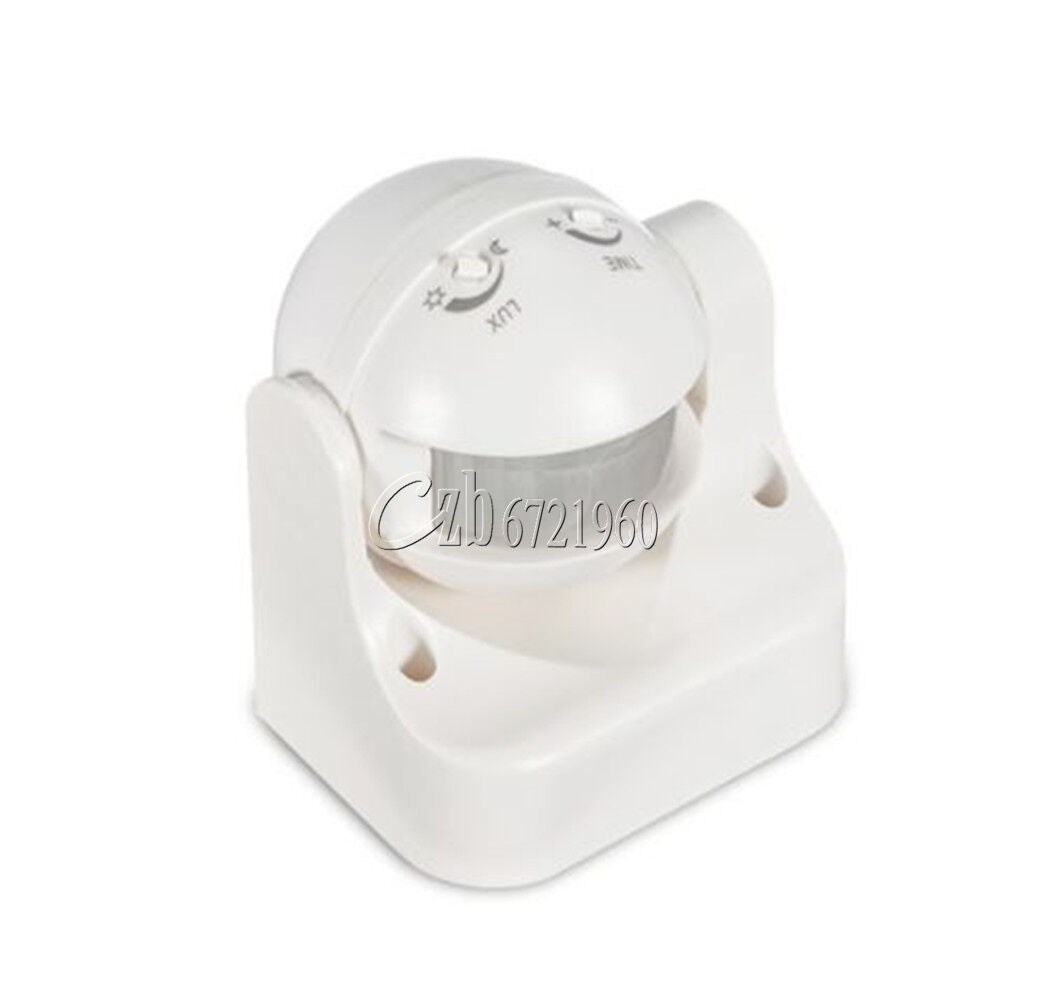 Outdoor 180 Degree PIR Motion Movement Security Sensor Detector Switch 12 Meter