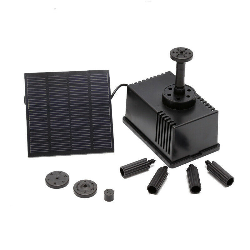 180L/H Solar Power Fountain Submersible Water Pump Garden Pond Pool Bath Outdoor