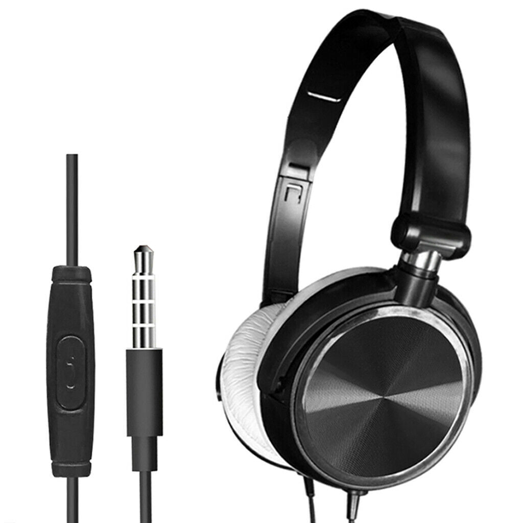 S1 Headset Heavy Bass Game Karaoke Voice Headset Phone Headphone black