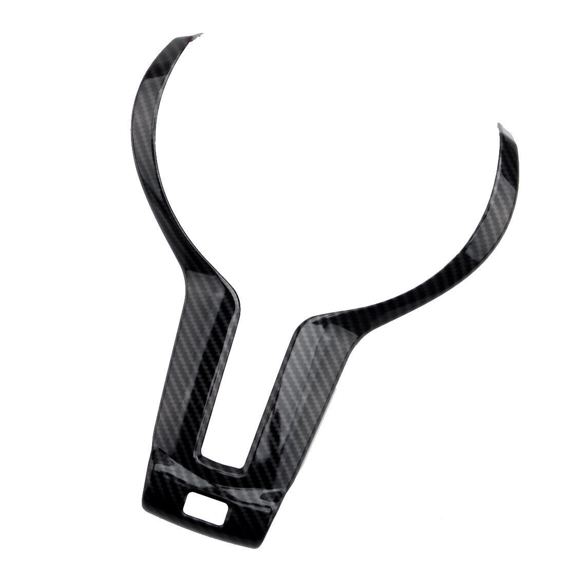 Carbon Fiber ABS Steering Wheel Cover Inner Trim fit for BMW F30 F12 X5 X6