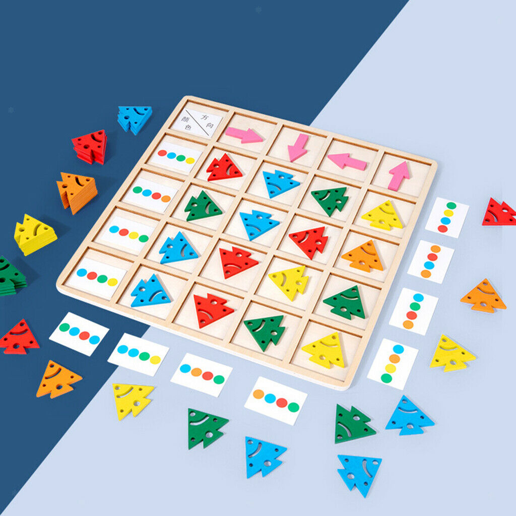 Matching Game Toys Brain Teaser Children Learning Fine Motor Skill Gift