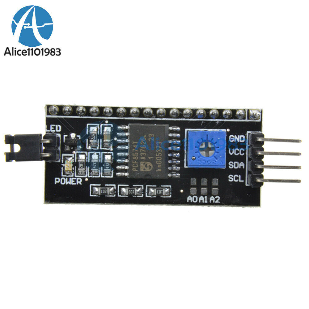 2004 LCD Character Display + IIC/I2C/TWI/SPI Serial interface Board Module