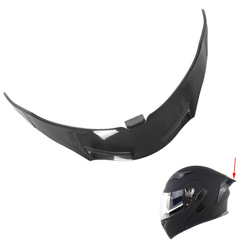 Motorcycle Bikes Riding Helmet Rear Tail Deflector Cover Full Face Racing Decor