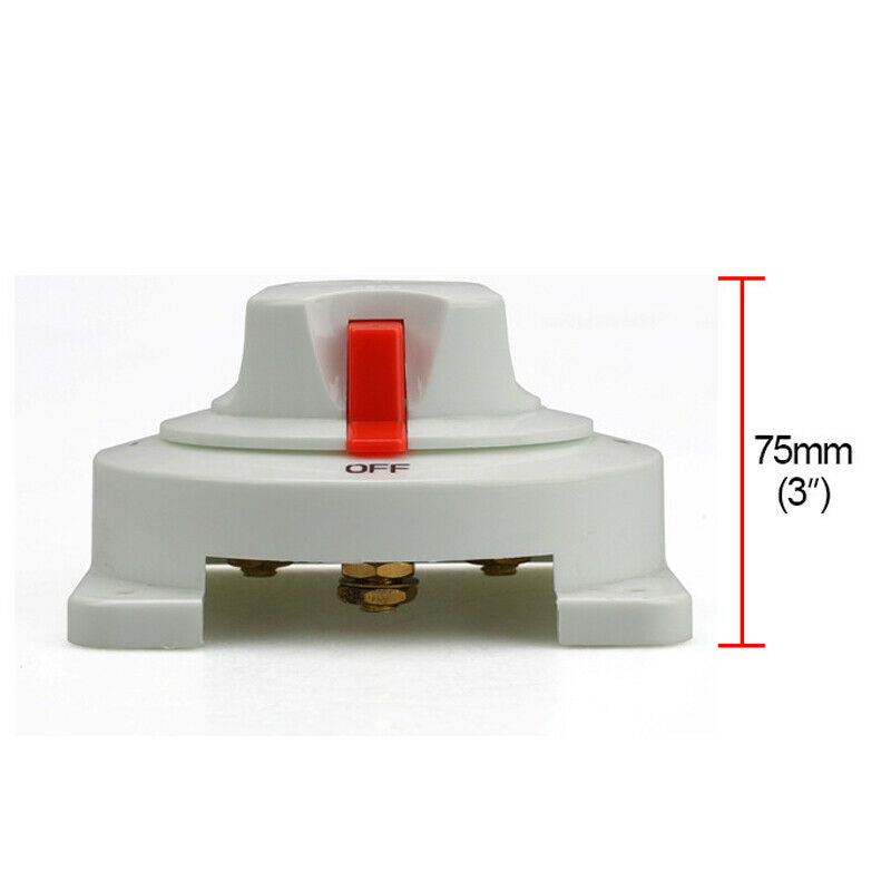 12V-36V Dual Battery Switch Disconnect Isolator Selector Boat Car RV ATV Trailer