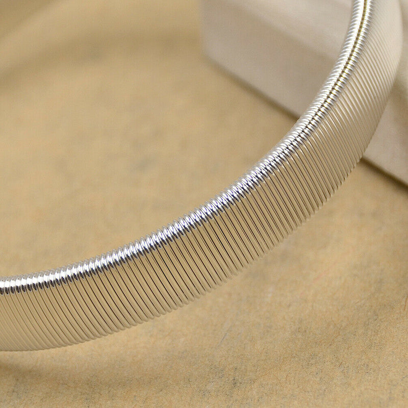 2Pc Metal Spring Cuff Shirt Sleeve Holder Elastic Arm Bands Garter for Clothing