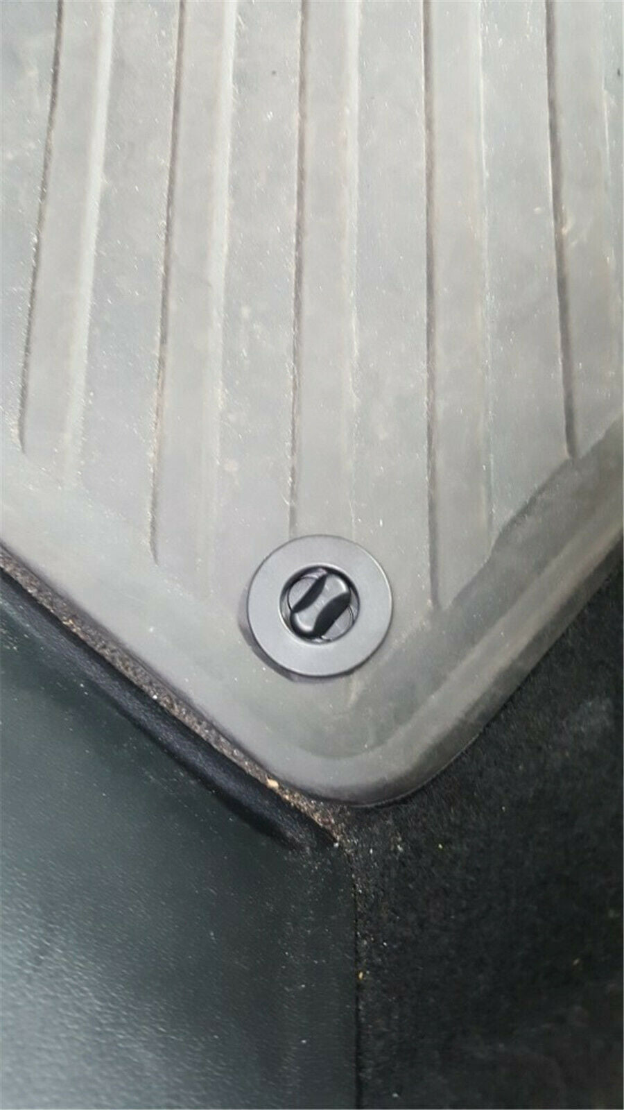 10 Pairs Car Floor Mat Carpet Securely Fixed Buckle ABS Plastic Black Cross lock