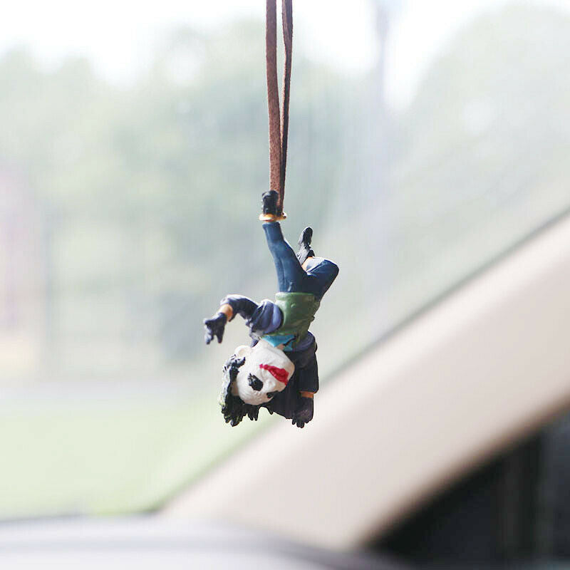 Rearview Mirror Pendant Decor Acrobatic Clown Pendant Car Interior Decoration