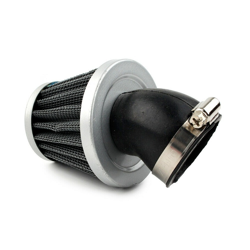 42mm Bent Neck Air Filter Dirt Pit Bike ATV Quad Motorcycle GY6 Moped Scooter