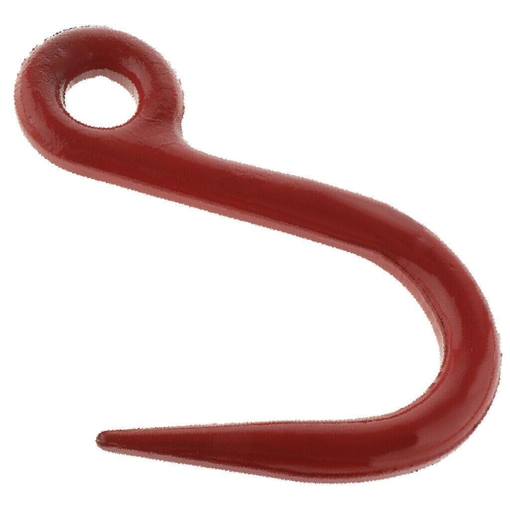 Eye Foundry Hooks Red Painted Lifting Accessory, 2204lbs Working Load