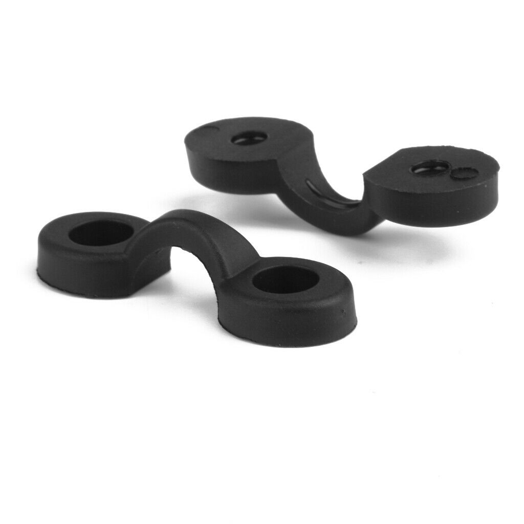 Canoe Kayak Deck Pad Eyes Loops + D Ring Fitting Rigging Hardware Safety Kit