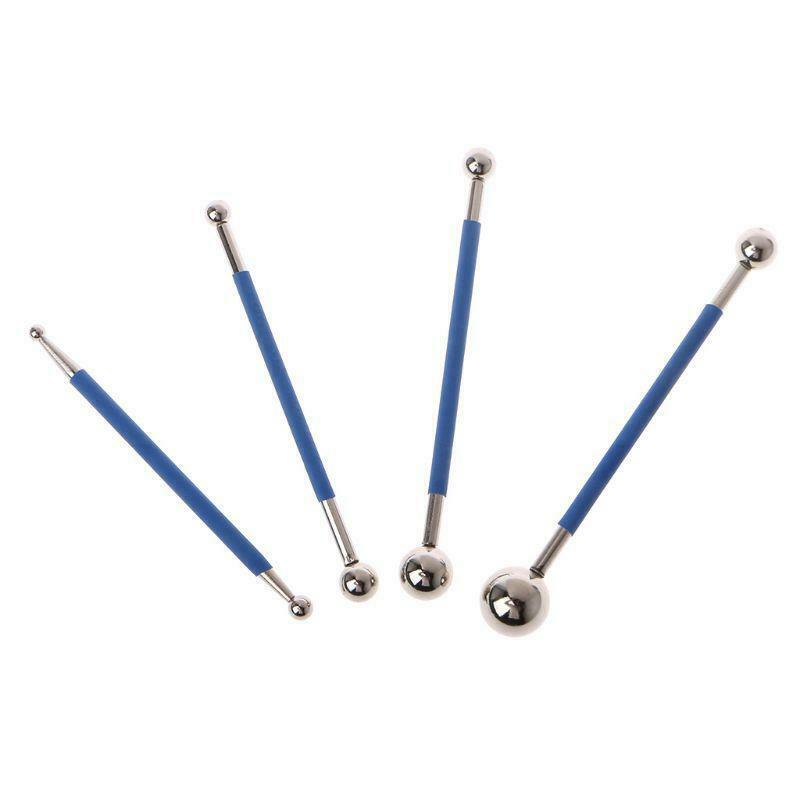 4PCS/SET Dual Stainless Steel Pressed Ball Tile Grout Glue Gaps Repairing Stick