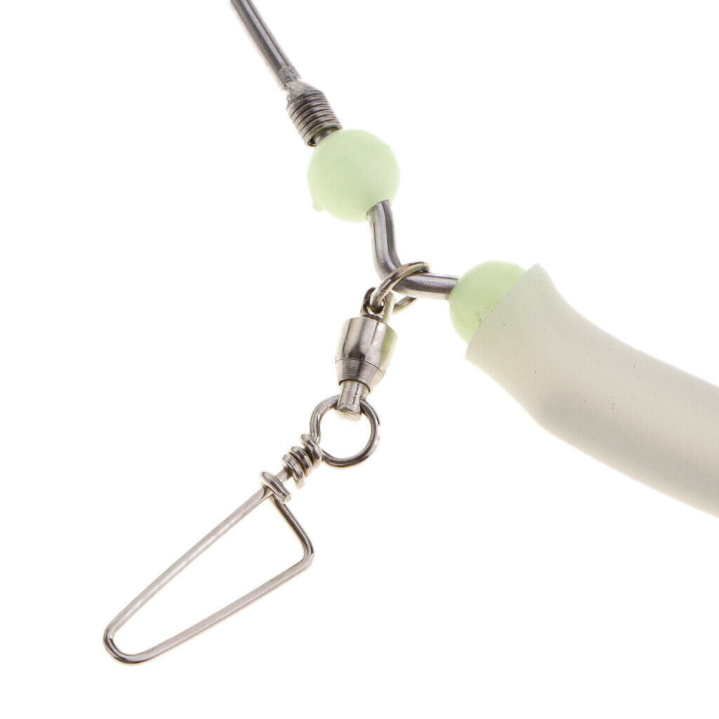 Bent Anti  Booms with Luminous Tube Sea Fishing Rig Booms 30cm