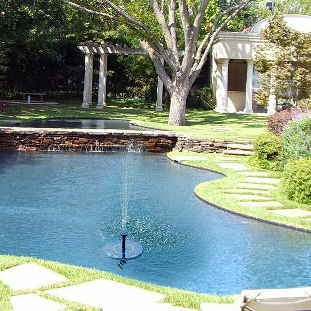 Solar Fountain Pump for Bird Bath Solar Panel Water Pump Pond Garden Pump