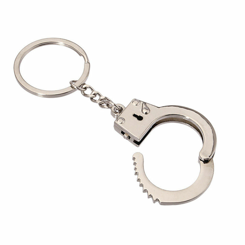 Fashion Men's New Gift Key Chains Keychain Keyfob Keyring Handcuffs Mini size