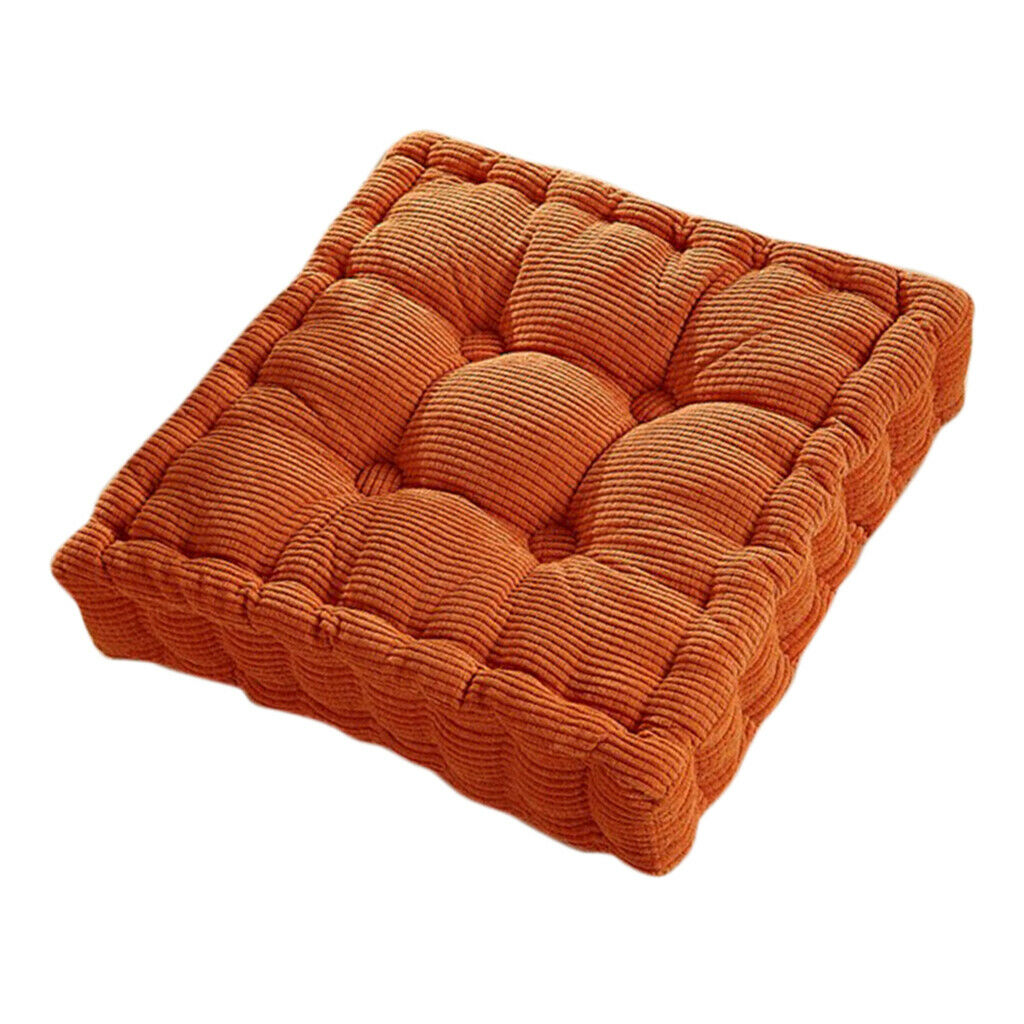 Cushion Seats Chair Pad Cushions Mat Patio Cushion Pad for Cafe -Orange