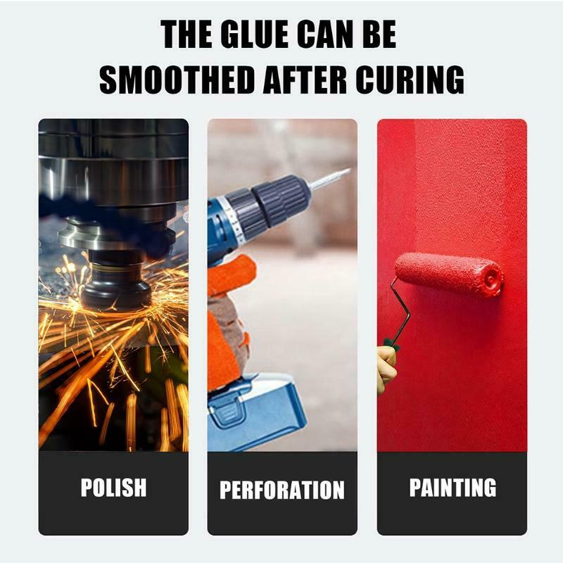 2Pcs A+B Glue Leakage Plugging Welding Glue Super Glue High-efficiency Adhesive
