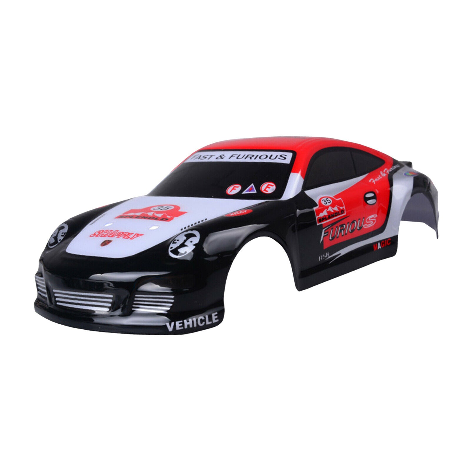 Plastic 1/28 Body Shell RC Vehicles Spare Parts Upgrade Modification Parts