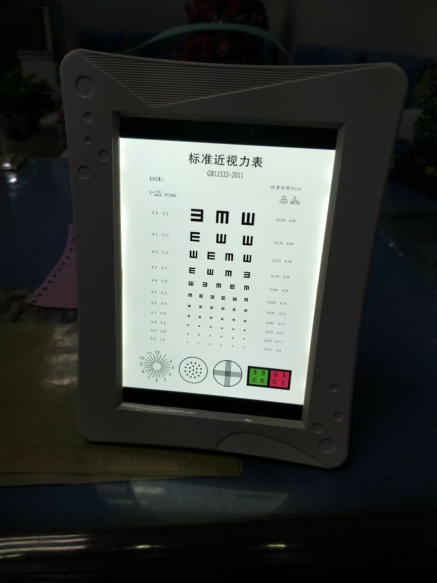 Optical LED Visual Chart Light Box Optometry Eye Test Chart Ophthalmic Equipment