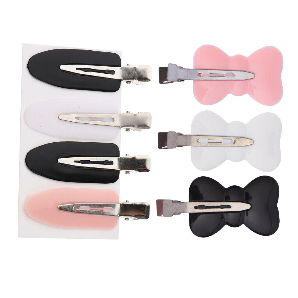 Pack f 7, Fashion Seamless No Bend No  Mark Hair Clips Women Makeup Hair