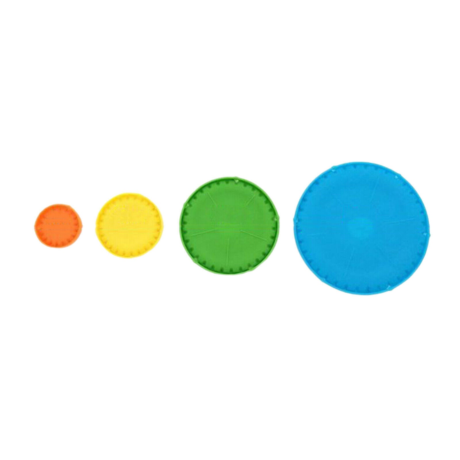 4Pcs Quick Yo-Yo Makers Round Flower Templates DIY for an Easy Yo-Yo Quilt