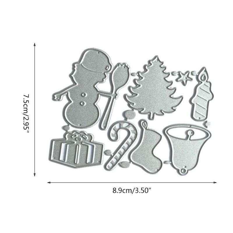 Christmas Tree Gift Metal Cutting Dies Stencil DIY Scrapbooking Album Paper Card