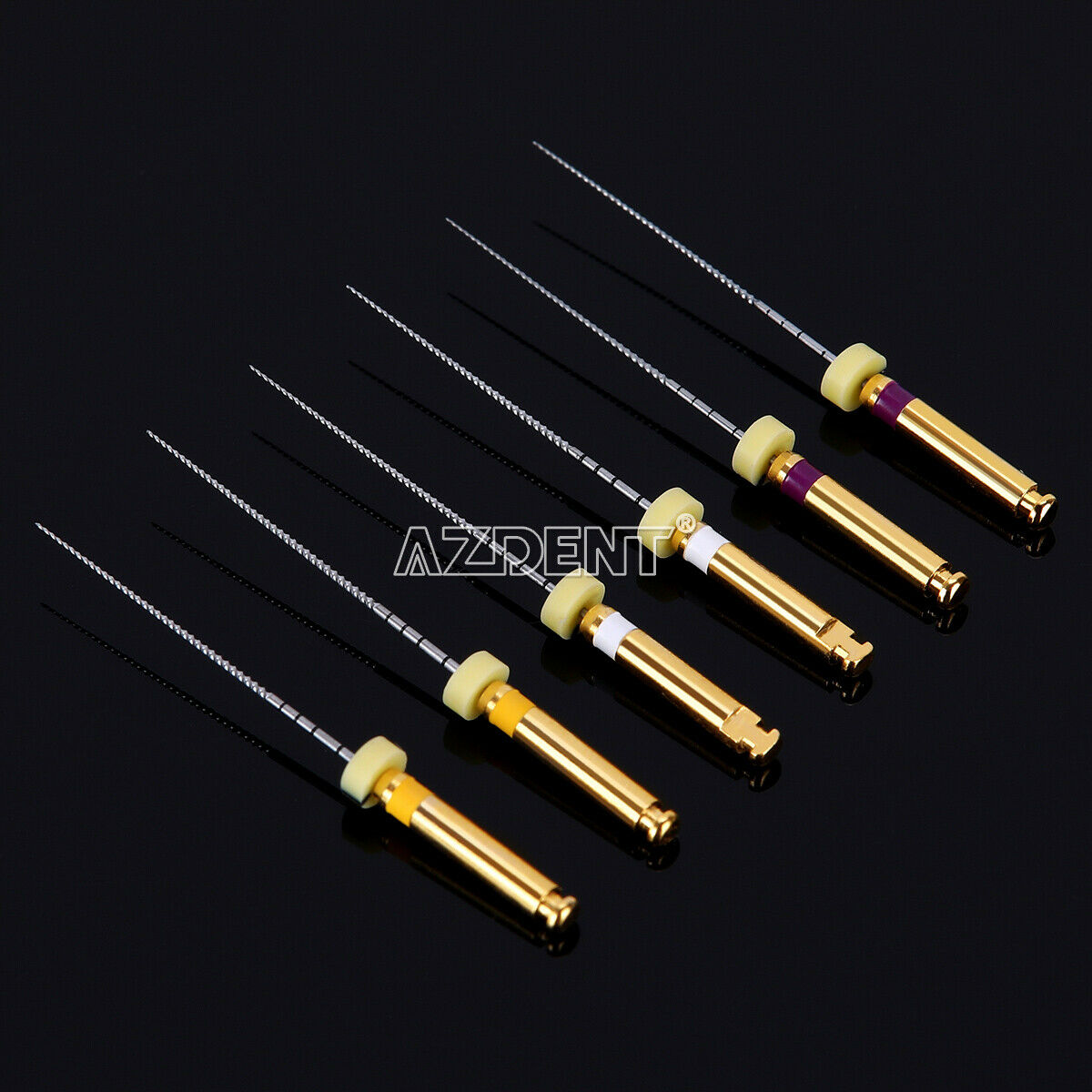 50X Dental NiTi Rotary Endo Canal Root Engine Use File 25MM 13#-19#