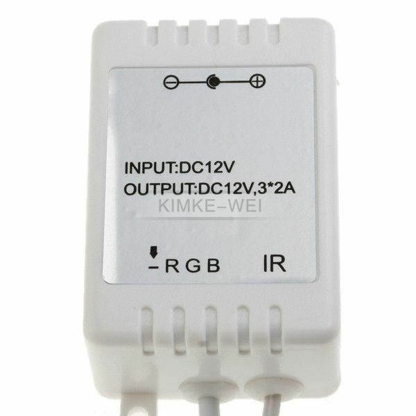 Control Box & Remote for 5050 SMD LED Strip - Cathode