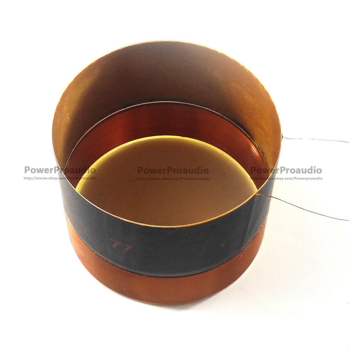 2 pcs Voice Coil 77mm Glass fiber woofer loudspeaker 8 Ohm In/Out 2Layers